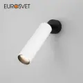 Спот / Настенный светодиодный светильник с поворотным плафоном Eurosvet Ease 20128/1 LED, 8 Вт, 4200 К, белый/черный