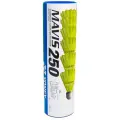 Пластиковые воланы для бадминтона Yonex Mavis 250 middle 6шт желтые.