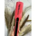 Утюжок MZ Titanium 2.0 коралловый, широкие черные пластины, глянец