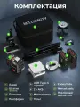 Лазерный уровень строительный MiLLiONiTY + Штатив, 4D, 16 линий, зелёный луч, дальность 30 м, гарантия на товар 4 года.
