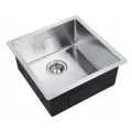 Мойка кухонная ZorG серия STEEL HAMMER SH 4444 нержавеющая сталь, квадратная, универсальный монтаж, матовая