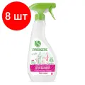 Комплект 8 штук, Средство для сантехники Synergetic от налета и ржавчины 500мл спрей
