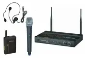 Радиосистема с 1 головным и 1 ручным микрофоном OPUS UHF 922HQ в алюминиевом кейсе, частота 505-548 MHz