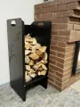 Дровница модель 236 черная