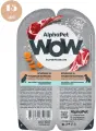 ALPHAPET WOW SUPERPREMIUM 100 гр ламистер влажный корм для собак с чув. пищ ягн. и тушен морк 1х15