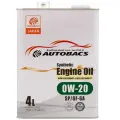 AUTOBACS Масло моторное AUTOBACS 0W-20 API SP ILSAC GF-6 синт. 4L