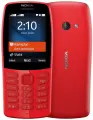 Мобильный телефон Nokia 210 Dual Sim красный моноблок 2Sim 2.4 240x320 0.3Mpix GSM900/1800 MP3 FM microSD max64Gb