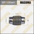 Гофра глушителя Masuma- 3-х слойная- wiremesh- interlock- 40х100