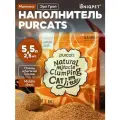 Комкующийся наполнитель из маниоки Cature для кошачьего туалета, 2.5 кг, UNIQPET