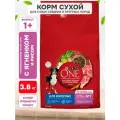 PURINA ONE для взрослых собак средних и крупных пород с ягненком и рисом (3,8 кг)
