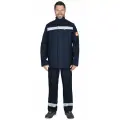 Костюм сварщика геркулес летний: куртка, брюки, темно-синий р. 48-50/182-188 / Костюм рабочий мужской / Костюм мужской