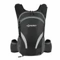 Рюкзак велосипедный Energy Backpack Light 15 литров, карман под гидратор, поясной ремень, сетка для шлема, черный/серый