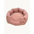 Лежанка для кошек и собак мелких пород Princess цв. розовый 50x50x20 см