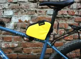 Велосумка на раму АПТЕЧКА, серия Bikepacking, размер 15х15х5 см, цвет желтый, PROTECT