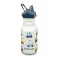 Детская бутылка Klean Kanteen Kid Classic Narrow Sippy 12oz (355 мл) Cars