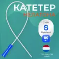 APEXMED Катетер Нелатона урологический универсальный мужской, Сh/Fr 8, 80 шт, уретральный