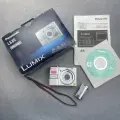 Цифровой компактный фотоаппарат Panasonic Lumix DMC-LS80, серый, с коробкой