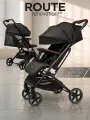 Коляска прогулочная Amarobaby, Route, чёрный