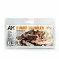 Набор красок AK Interactive Interactive Burnt Vehicle Set