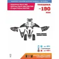 Наклейки на мотоцикл Regulmoto sport 003, Progasi Palma лайт