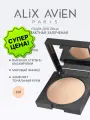 Пудра для лица ALIX AVIEN тон 201 с зеркалом, матирующая, запеченная, палетка