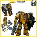 Фигурки героев JOYTOY x Warhammer 40,000 1/18 Imperial Fists Legion MkIII Breacher Squad Legion Breacher with Graviton Gun фигурки героев подвижные игрушки