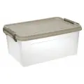 Ящик 5,3 л, Idea, капуччино, замок, полипропилен