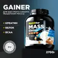 Bombbar Mass Gainer Pro Гейнер для набора массы Пломбир - Сливки, 2700г