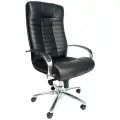 Кресло руководителя Everprof Atlant AL M Кожа Черный