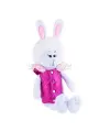 Мягкая игрушка для девочки Зайка Зефирка в жилетке