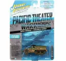 Johnny Lightning WWII M2 Half-Track Armored Car Olive Drab Camo Battle of Okinawa (1:81) - коллекционная Premium игрушка