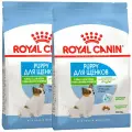 ROYAL CANIN X-SMALL PUPPY для щенков маленьких пород (0,5 + 0,5 кг)