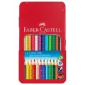 Faber-Castell Цветные карандаши Grip, 12 цветов (112413), 1 уп., микс