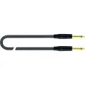 Кабель Quik Lok JUST JJ 6, инструментальный, 6м, Mono Jack черн /JUST JJ 6