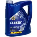 Полусинтетическое моторное масло Mannol Classic 10W-40, 4 л