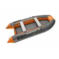 Лодка надувная ПВХ под мотор ROGER Zefir 3500 LT, лодка роджер НДНД малый киль (графит оранжевый комбинированный)