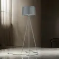 Торшер FREYA Bonita FR5152-FL-01-GR E27 40Вт, высота 155см, серый