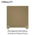 Creality Ender 3 S1 Pro оригинальный комплект платформы для печати PEI, магнитная гибкая пружинная сталь для K1/K1 C/Ender 3 V3 SE/KE, PEI-235x235mm