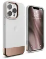 Elago силиконовый чехол для iPhone 13 Pro, GLIDE прозрачный/золотой