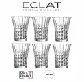 Набор стаканов универсальный, Eclat, Леди Даймонд, 360 мл, Хрустальное стекло, 6 шт