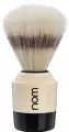 NOM Помазок MARTEN, щетина кабана, кремовый пластик