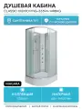 Душевая кабина Niagara Classic 130х90 R NG-33394-14RBKG с гидромассажем с гидромассажем Китай
