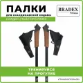 Палки для скандинавской ходьбы Bradex Нордик Стайл Про Плюс карбоновые телескопические