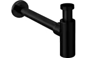 VEGA Сифон для раковины черный матовый V1006L-MB