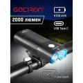 Фонарь велосипедный передний Gaciron V9DP-2000, 6700 mAh, 2000 Lm, micro USB, remote control, PowerBank