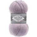 Пряжа для вязания ALIZE Superlana TIG, 100г, 570м (25% шерсть, 75% акрил) (505 пепельно-сиреневый), 5 мотков