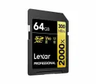 Карта памяти Lexar SDXC 64GB Professional 2000x UHS-II U3 V90