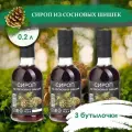 Сироп из сосновых шишек 200 мл - 3 шт, Самсонов и партнеры
