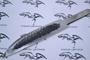 Кованый клинок для ножа северного типа/сталь х12мф/ ручная работа/ клинки Цаплина
