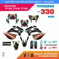 Наклейки на питбайк KAYO KRZ TT BASIC TT EVOLUTION YX медиум
